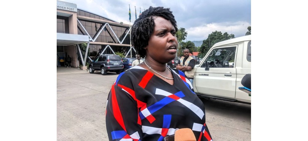 Umuyobozi w’Akarere ka Rubavu Wungirije ushinzwe Imibereho Myiza, Ishimwe Pacifique yibukije abatashye ko ari imbaraga Igihugu cyari cyarabuze