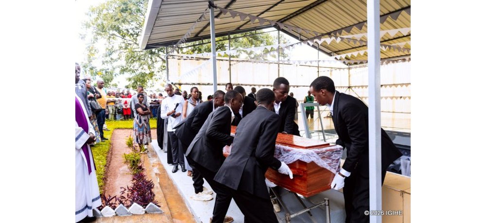 Imibiri y’abantu bane bazize Jenoside ni yo yashyinguwe mu cyubahiro