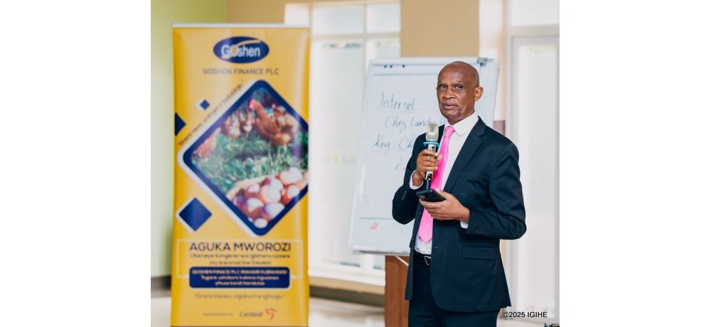 Paul Nkubara wari usanzwe ari Perezida w’Inama y’Ubutegetsi ya Goshen Finance Plc yashimiye abo bakoranye mu gihe cy’imyaka icyenda yari amaze ku buyobozi bw’iki kigo cy’imari