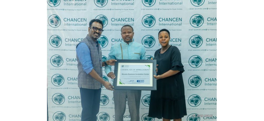 Abafatanyabikorwa ba Chancen International bashimiwe 