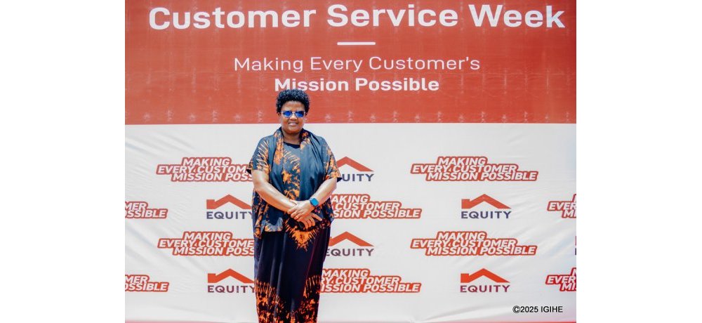 Murekatete Christine umaze imyaka umunani akorana na Equity Rwanda, yagaragaje ko akunda uburyo iyi banki itanga serivisi nziza ndetse igafata abakiliya bose kimwe