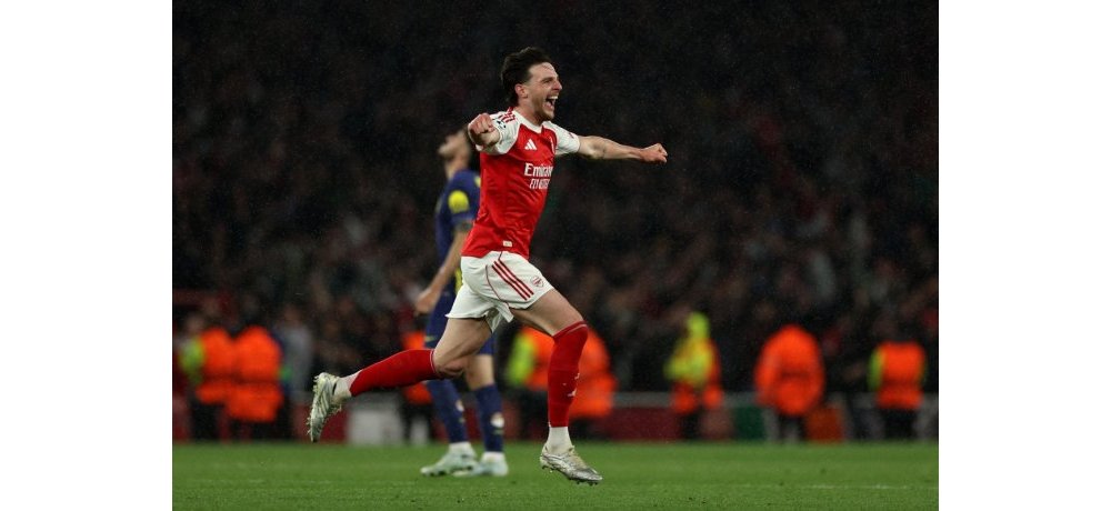 Declan Rice mu byishimo bikomeye