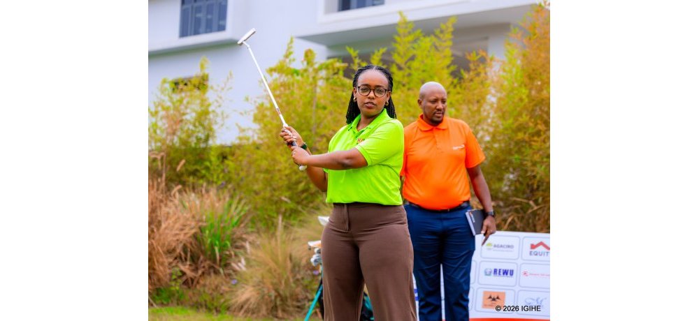 Abahagarariye Kopa Telecom na bo bahawe umwanya wo gukina Golf
