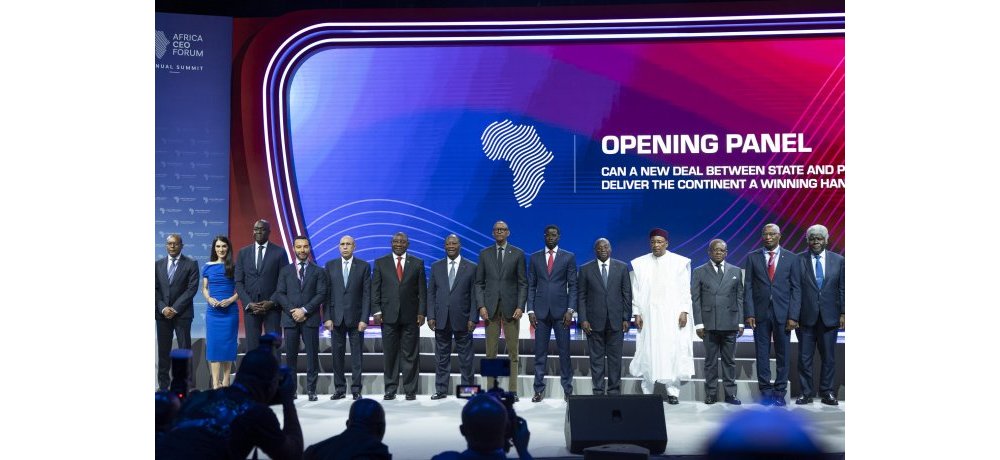 Ku wa 12 Gicurasi, Perezida Kagame yitabiriye inama ya Africa CEO Forum muri Côte d’Ivoire