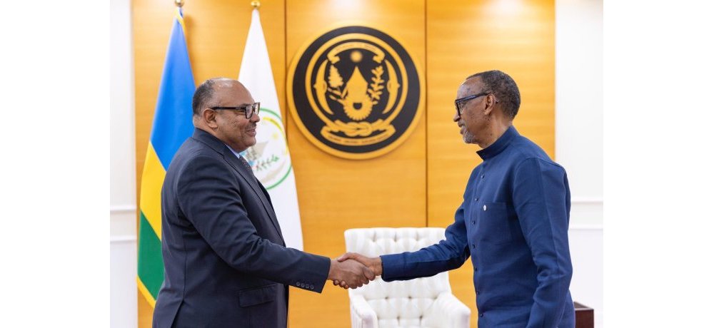 Ibiganiro byahije Pereizida Kagame na Mahamoud Thabit Kombo byibanze ku gushimangira umubano mwiza usanzwe hagati y’u Rwanda na Tanzania