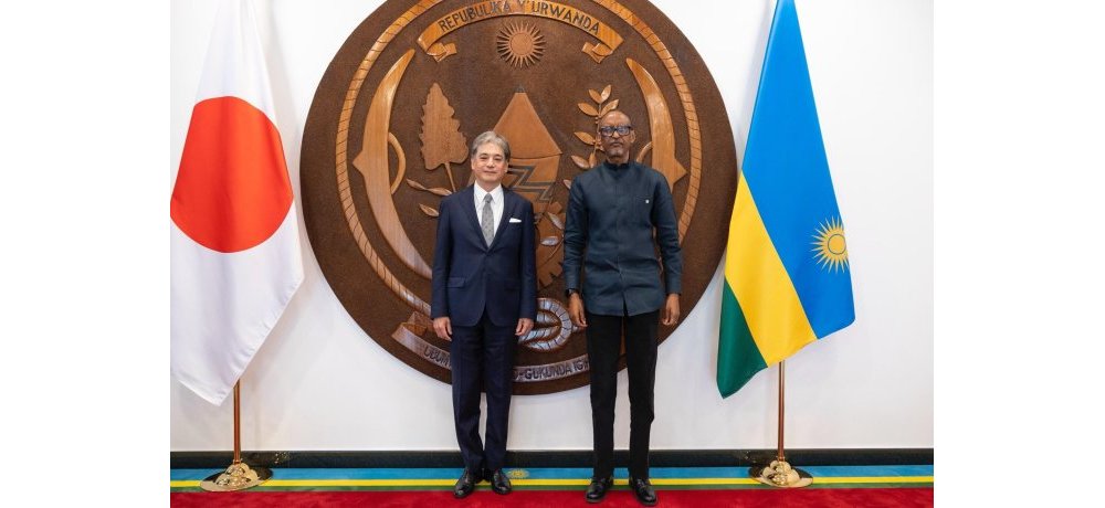 Nyuma yo kwakirwa na Perezida Kagame, Kazuya Nakajo uhagarariye u Buyapani mu Rwanda yiyemeje gushyigikira umubano w’ibihugu byombi 