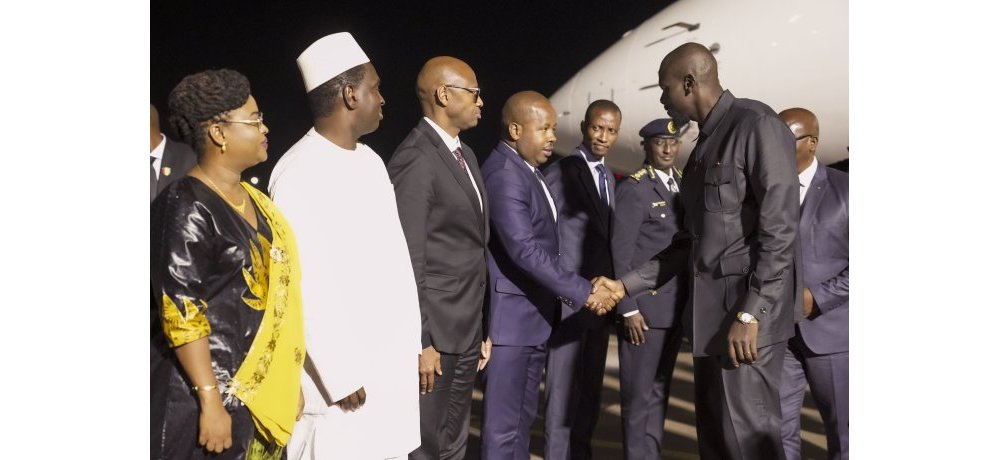 Perezida Doumbouya aramukanya na Meya w’Umujyi wa Kigali Dusengiyumva Samuel