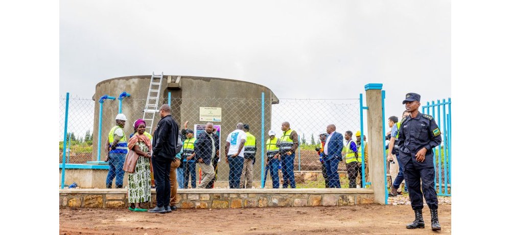 Abaturage na Nasho banubakiwe ibigega bizajya bifata aya mazi