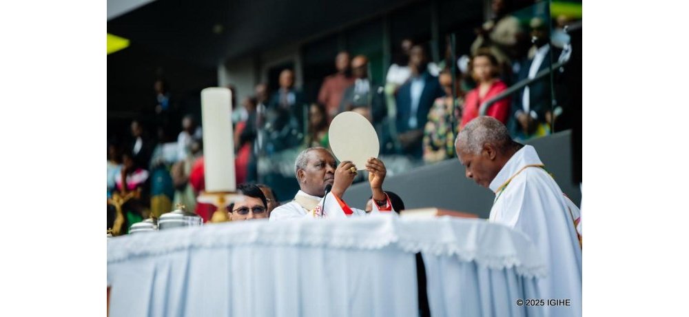 Iki gitambo cya Misa cyari kigamije gushimira Imana yabanye na Kiliziya Gatolika mu Rwanda mu myaka 125