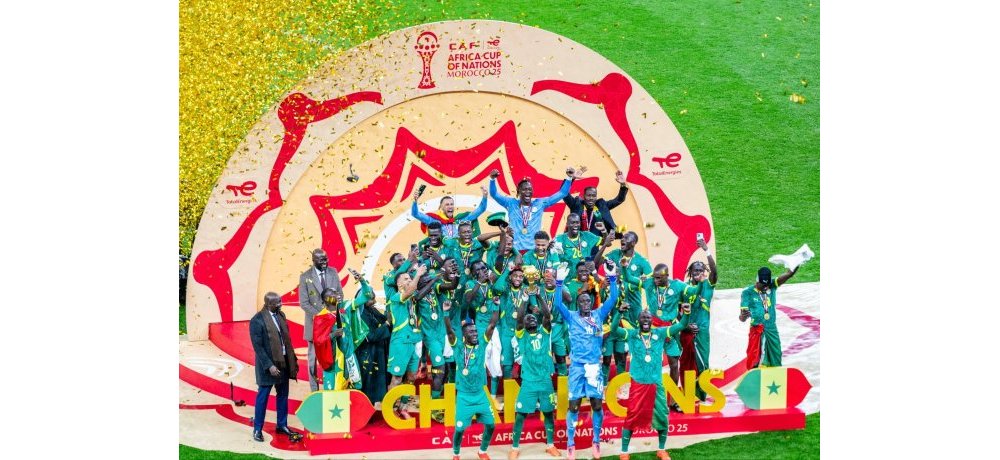 Abakinnyi ba Sénégal bishimira intsinzi