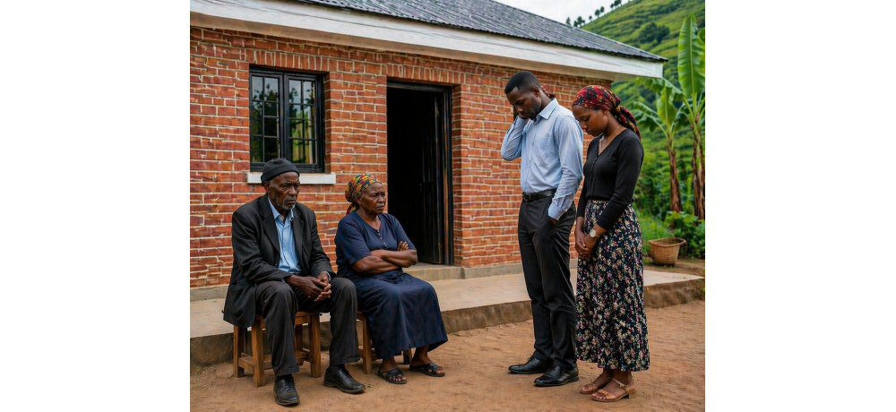 Hari abasore bamaze kwadukana umuco wo gushakira abagore mu nzu za ba se (ifoto: AI)