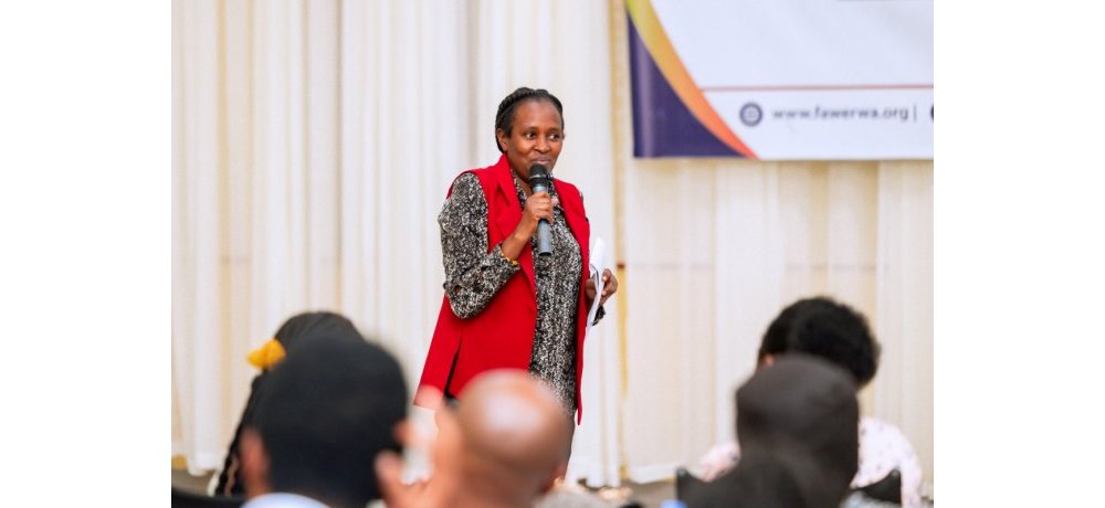 Umuyobozi Mukuru wa FAWE Rwanda, Alice Buhinja, yagaragaje ko bamaze gufasha abana b’abakobwa barenga ibihumbi 30