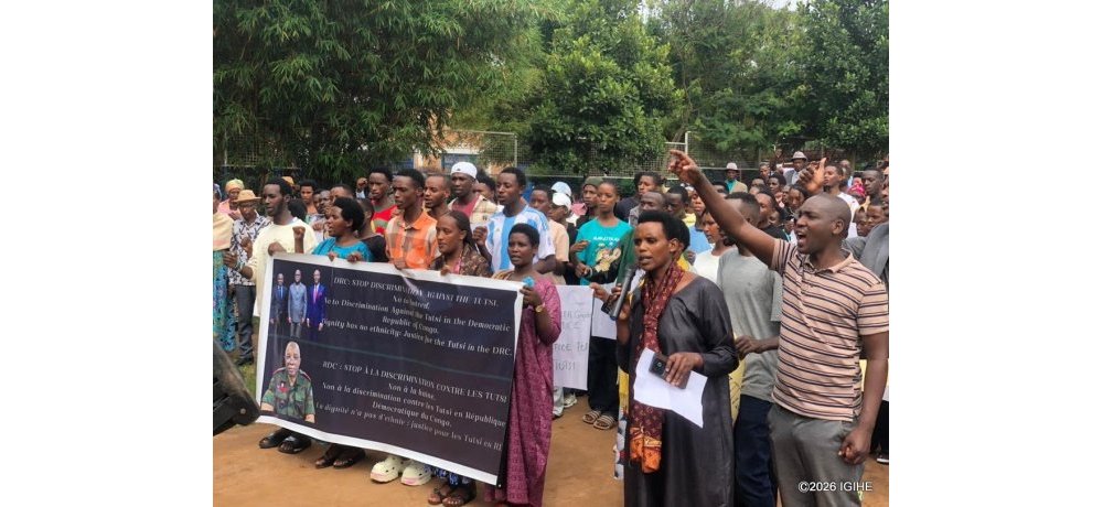 Impunzi z’Abanye-Congo zibarizwa mu Rwanda zakoze imyigaragambyo yamagana Leta ya RDC ikomeje kubaheza no kubangisha abandi baturage