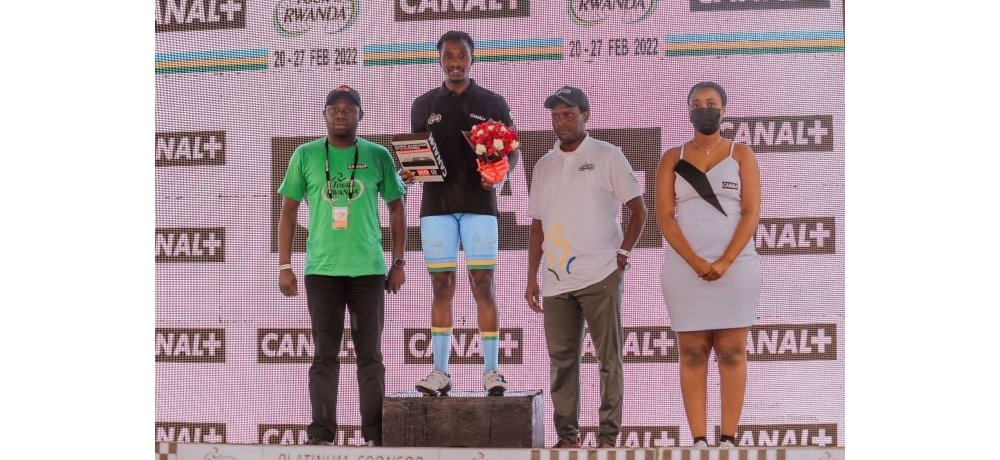 Canal+ yahembye Umunyarwanda witwaye neza mu gace ka mbere ka ’Tour du Rwanda 2022’