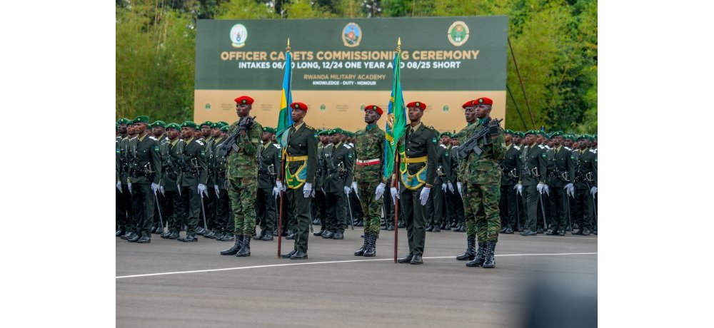 Mu birori bitandukanye, abagize Military Police ni bo barwara ibirango by’igihugu