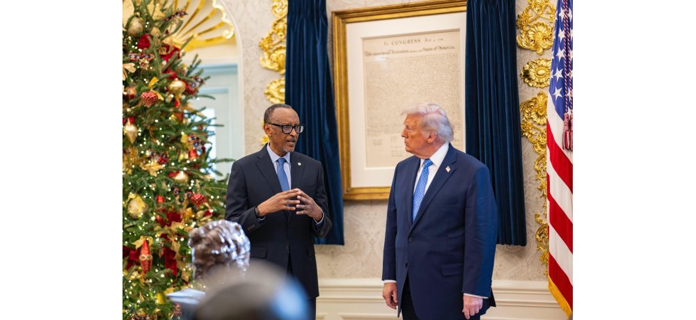 Umukuru w’Igihugu aganira na mugenzi we wa Amerika ku rugendo rwo gushakira amahoro akarere ka Afurika y’Iburasirazuba