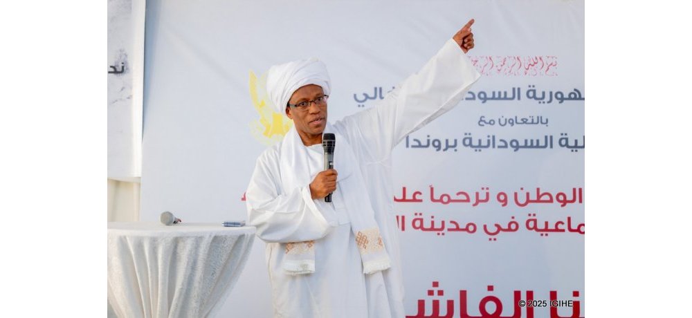 Ambasaderi wa Sudani mu Rwanda, Khalid Musa Dafalla, yamaganye ibiri kubera muri Sudani