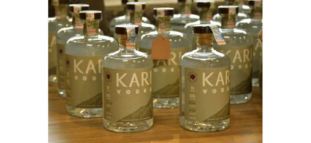 Kari Vodka ni yo vodka ya mbere yakorewe mu Rwanda