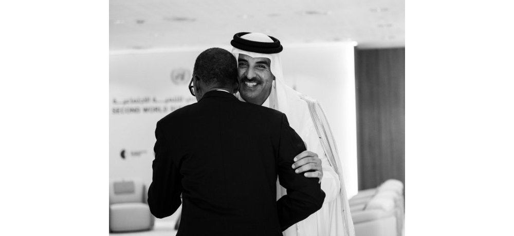 Perezida Kagame na Emir wa Qatar baganiriye ku mubano mwiza w’ibihugu byombi n’imikoranire 