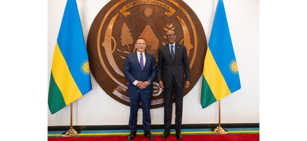 Perezida Kagame aherutse kugirana ibiganiro n’Umuyobozi Mukuru wa Elsewedy Group, Eng. Ahmed Elsewedy