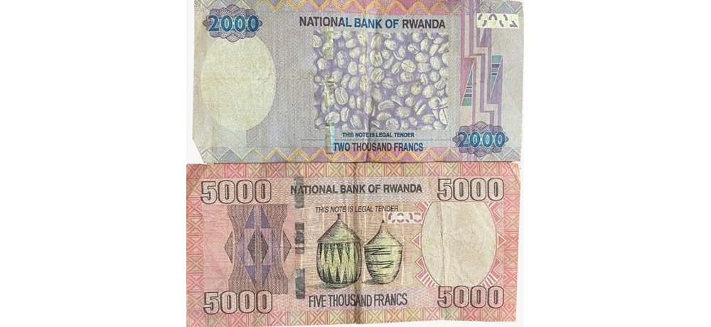 Inoti za 2000 Frw n’iza 5000 Frw zishaje zahagaritswe