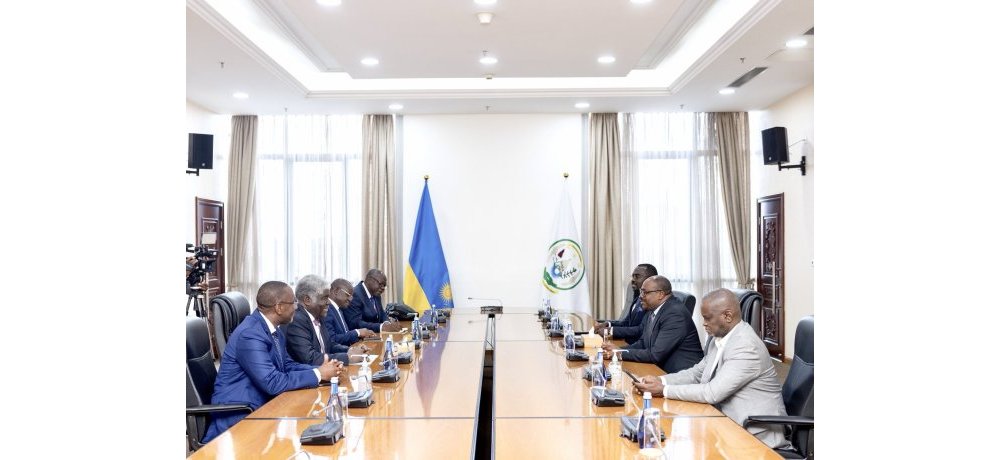 Ibiganiro byabereye mu biro bya Minisitiri w’Intebe w’u Rwanda i Kigali