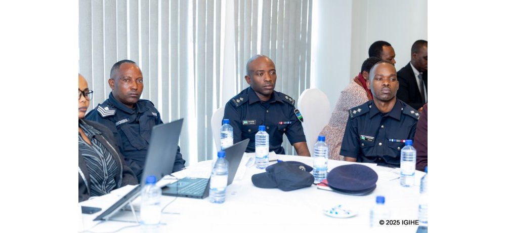 Polisi y’u Rwanda yari ihagarariwe muri aya mahugurwa